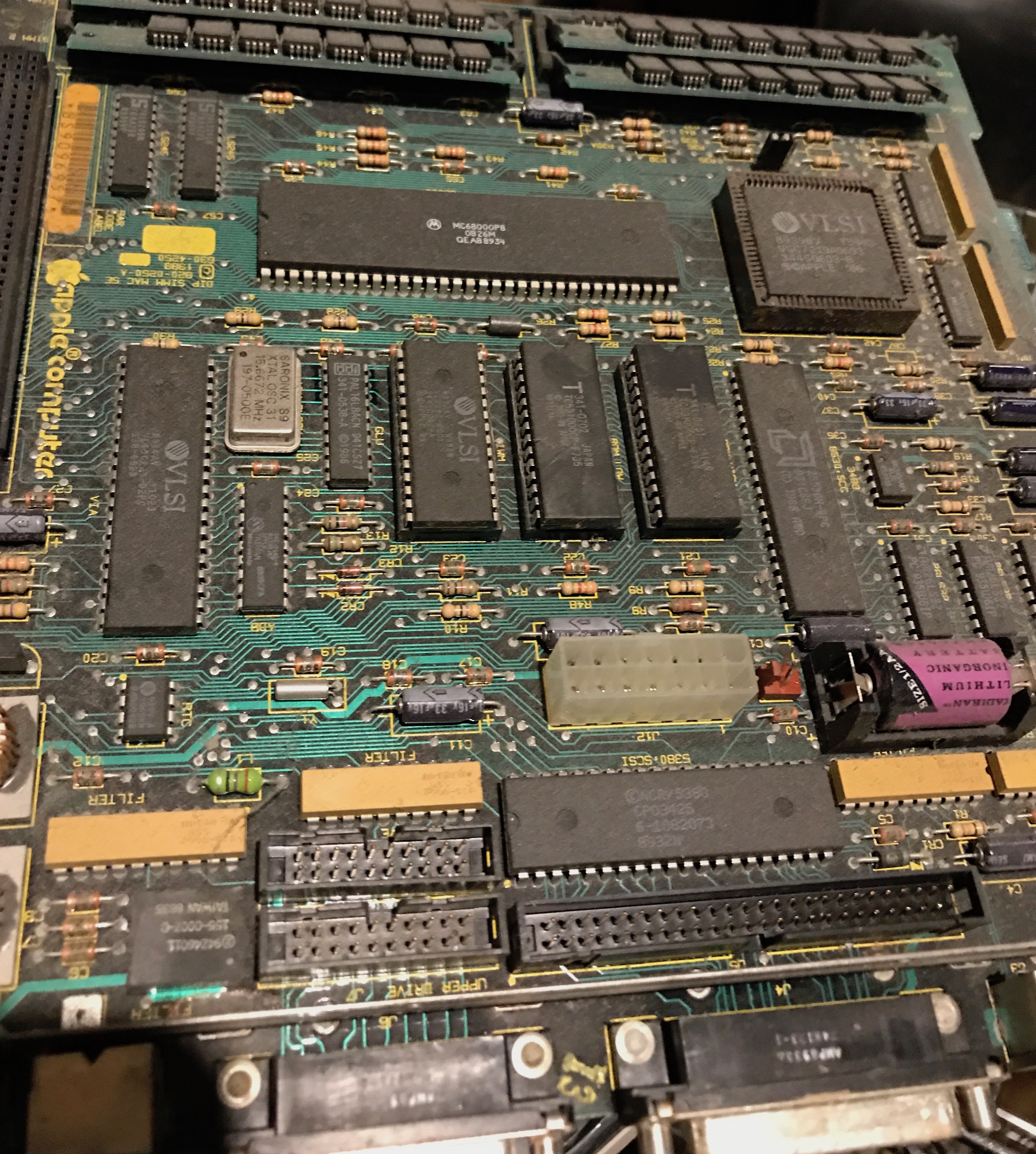 Macintosh SE Logic Board